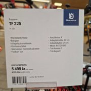 Husqvarna Fræser TF 225 - Kompakt Havefræser
