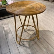 Ib Laursen Rundt Flettet Rattanbord - Ø 60 Cm, H 7