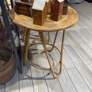 Ib Laursen Rundt Flettet Rattanbord - Ø 60 Cm, H 7 produktbillede