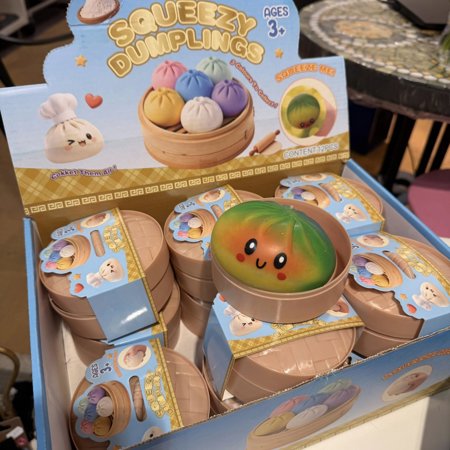 Squishy Dumplings - Blødt Klemmelegetøj Til Sansel