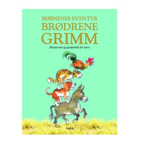 Børnenes Eventyr: Brødrene Grimm - Illustreret For Børn