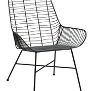 VILLA COLLECTION Svale Stol I Sort Stål produktbillede